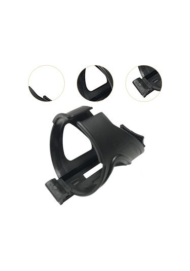 Suntek Bisiklet Su Şişesi Kafesi Açık Hava Sporları Kolay Siyah