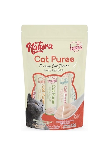 Natura Cat Pure Mix 5 Çeşit Yetişkin Kedi Ödülü 60 G