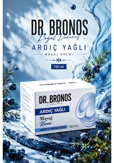 Dr. Bronos Ardıç Yağlı Masaj Kremi 150 Ml
