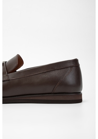 Valmenti Erkek Kahverengi Hakiki Deri Casual Ayakkabı 537 3379 Erk Ayk Sk23/24 Kahverengi