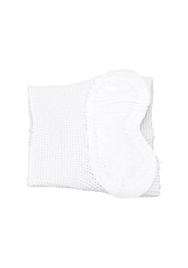 Moveevo Yeni Doğan Bebekler İçin Mavi Işık Engelleme, Nemlendirici Dokulu, Ergonomik Tasarım, Yumuşak Pamuklu Göz Koruyucu Maskesi