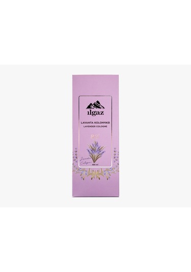 Ilgaz Elegance Series Lavanta 80 Derece Eau De Cologne Kolonyası 400 ML