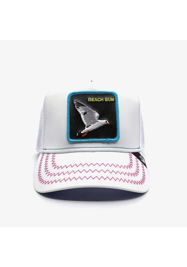 Goorin Bros Beach Bomber Unisex Beyaz Şapka Düz 101-0169 Beyaz