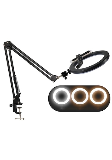 Venaliastore Dim Led Halka Işık Telefon Tutuculu