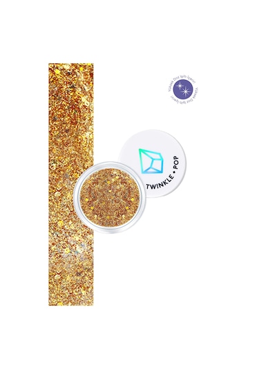 Twinkle Pop Çok Amaçlı Kullanım İçin Yoğun Sim Içerikli Jel Jellyglitter 6 Bronze Banzzak
