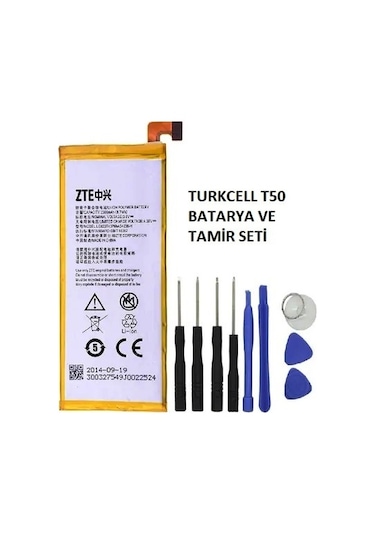 Turkcell T50 Pil Batarya ve Tamir Seti