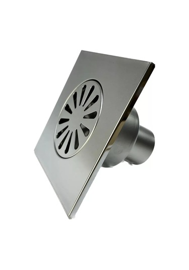 Tım Beton Kaplama Altı Duş Gideri 150x150 Mm Paslanmaz Çelik 221396529 Krom