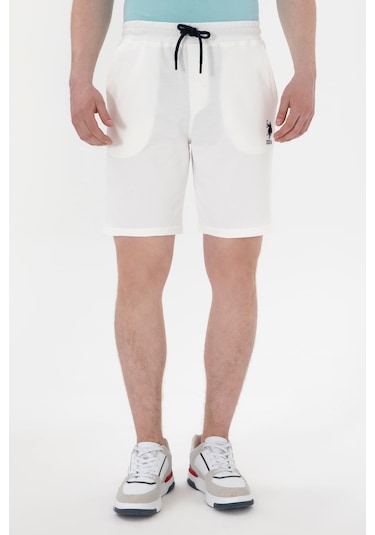 U.s. Polo Assn. Erkek Ekru Şort Örme 50298062-vr019 Ecru Ekru