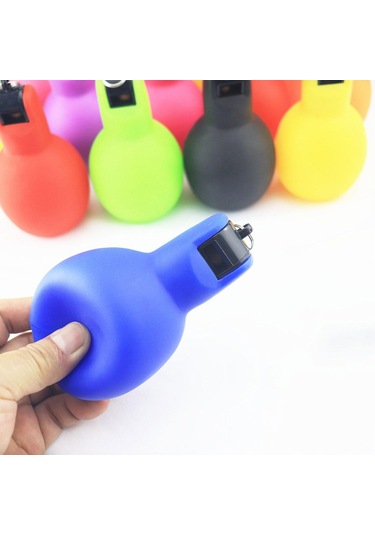 Suntek 2 Adet El Sıkma Düdükleri Manuel Yüksek Sesle Eğitim Mavi