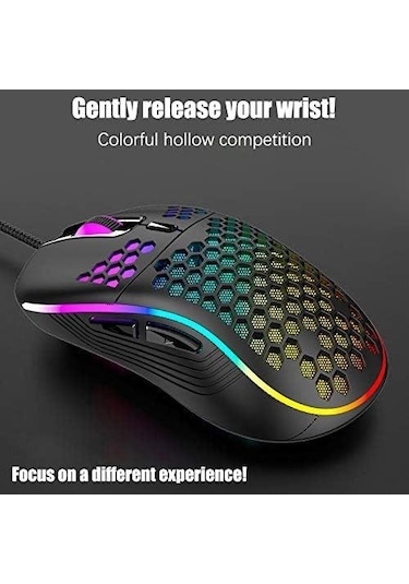 Valkyrie RGB 7200 Dpi Kablolu Oyuncu Mouse