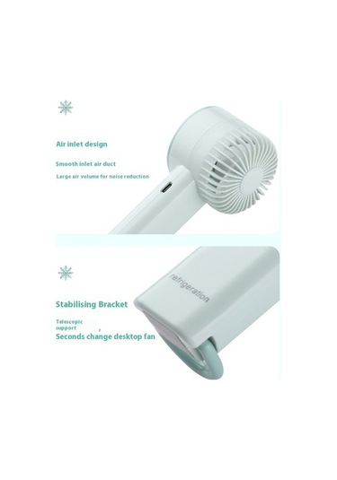 Soğutma Küçük Fan Uzun Ömürlü Mini El Fanı 5929 Camgöbeği