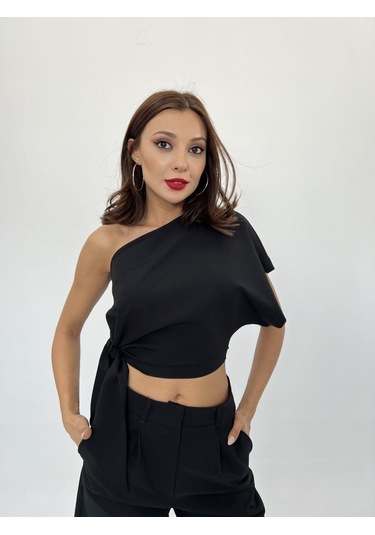 The İstanbul 4643 Bluz-siyah Siyah