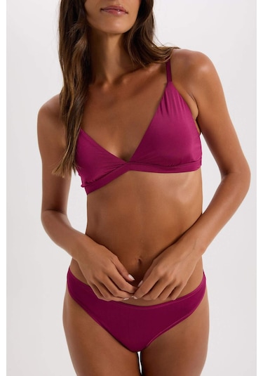 DeFacto String Slip Külot-Fall in Love D5880AX24AUPR169 Mor