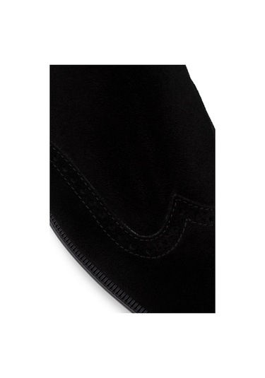 Deery Hakiki Süet Siyah Erkek Chelsea Bot - 01622msyhc12