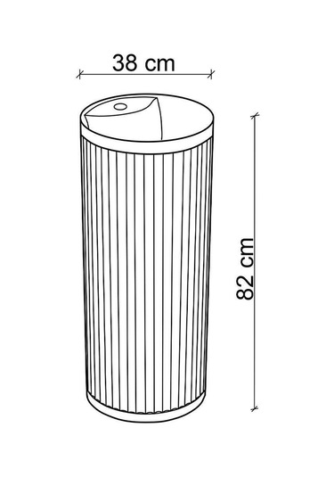 Lena E-W310MF Monoblok Lavabo Füme