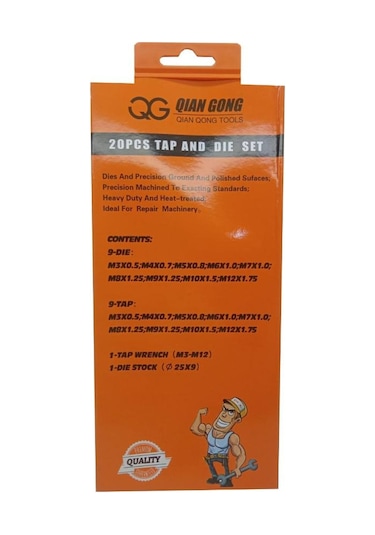 Bn5 Pafta Klavuz Seti 20 Parça