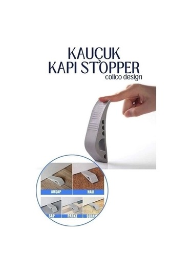 Kauçuk Kapı Stopperi Colico Design Çok Renkli