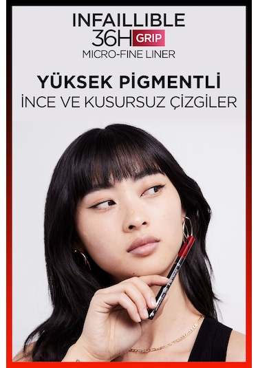 Maybellıne Infaıllıble Grıp Eyelıner Siyah