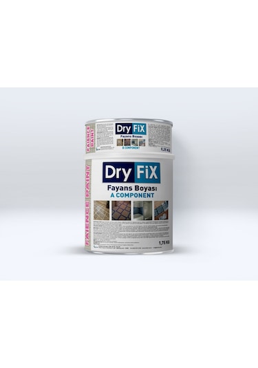 Dryfix 1 Kg Faience Paint Fayans Boyası Tüm Renkler Ve Agt Mevcut