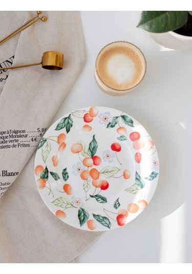 Perex Büyük Yemek Tabağı, 20 Cm 251286408 Beyaz