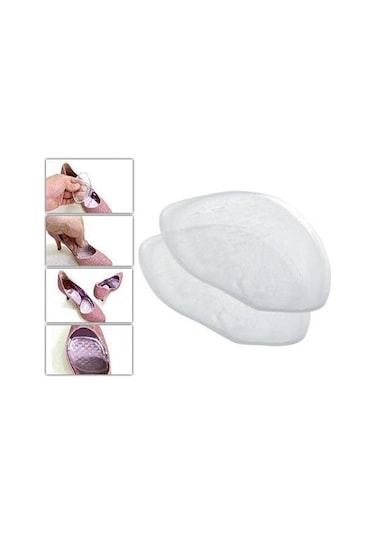 Yüksek Topuklu Ayak Jel Ön Ayak Silikon Ayakkabı Ayak Destek Taba