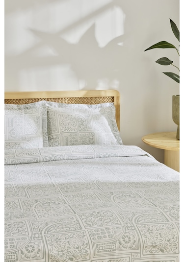 Kaşmir Home Hanne Çift Kişilik Pike Takımı Mint Mint