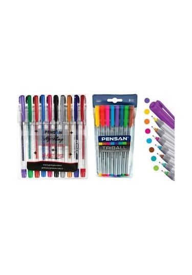 Simli ve Tükenmez Kalem Seti Pensan