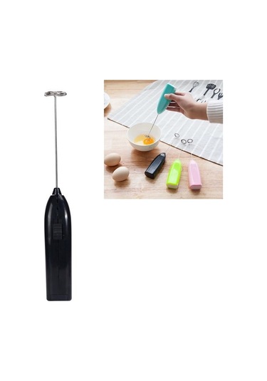 Rogfer Elektrikli El Taşınağı Mutfak Yumurta Çırpıcı Mini Paslanmaz Çelik Yumurta Kahve Sütü Çayı Blender Siyah Pembe Pembe