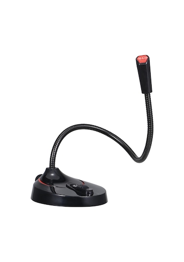 Springsun F12 Usb Kaz Boynu Mikrofon Masaüstü Çok Yönlü Kapasitif Mikrofon Toplantı Oyun Mikrofonu Pc Dizüstü Bilgisayar İçin