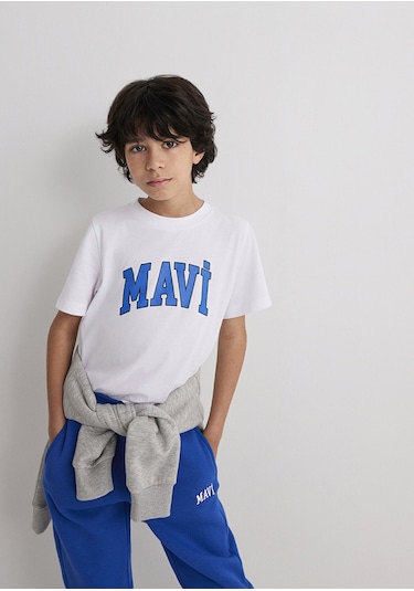 Mavi - Mavi Logo Baskılı Beyaz Tişört 6610030-620 Beyaz