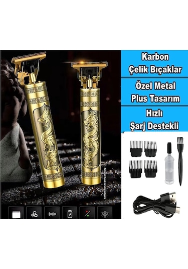 Twotwo Vintage T9 Dragon Saç Sakal Tıraş Makinesi