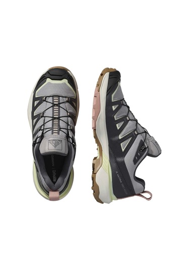 Salomon X Ultra 360 Edge Gore-tex Gri Kadın Outdoor Ayakkabı 000000000102264765 Gri-sıyah