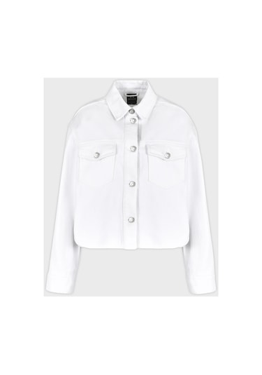 Armani Exchange Bayan Kot Ceket 3dyb49 Y15mz 0104 Beyaz Armani Exchange Bayan Kot Ceket 3dyb49 Y15mz 0104 Beyaz