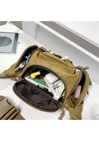 Erkek Günlük Moda Omuz Çantası Mh1239w Haki