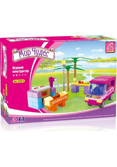 Ausini Fairyland 24414 Otobüs ve Barbekü Temalı 172 Parça