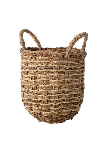 Mudo Home Cesta Sepet 24x25 Cm Bej