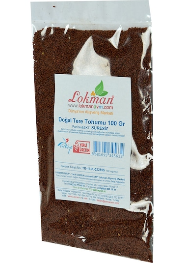 Lokman Doğal Tere Tohumu 100 G