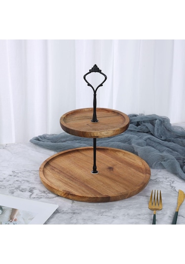 Suntek Magideal Cupcake Standı Çok Fonksiyonlu Şeker Servis 2-katlı