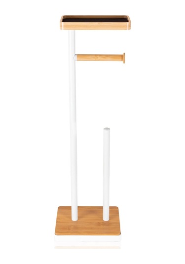 The Mia Tepsili Tuvalet Kağıdı Standı Beyaz Glv0757 Beyaz