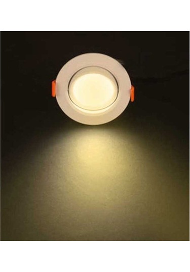 Ack Ad01-00500 5w Beyaz 3000k Sıva Altı Yuvarlak Led Downlıght Beyaz