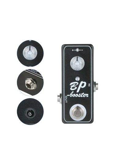 Yaozixa Mosky Bp Booster: +20db Saf Boost, Dıp Switch Eq Ayarları, Gerçek Bypass, Gitar/bas İçin Metal Efekt Pedalı