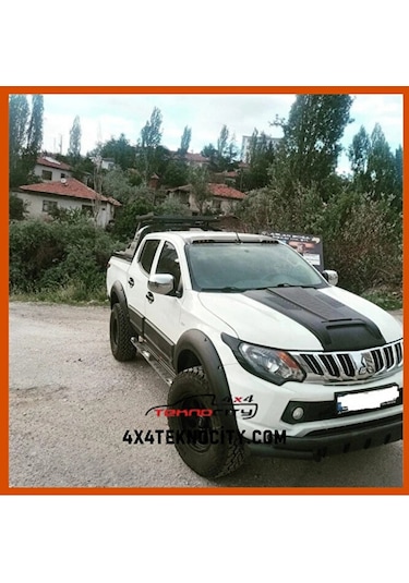 Mıtsubıshı L200 2015-2019 Çamurluk Kaplama Dodik Takımı Krom Civatalı 6 parça