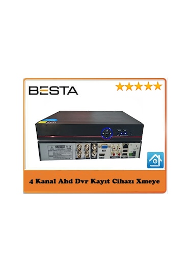 4 Kanal Ahd Dvr Kayıt Cihazı Xmeye Bs-804Hd