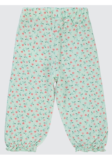 Civil Baby Kız Bebek Tayt 6-18 Ay Mint Mint