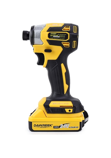 Dawreek Akülü Torklu Vidalama/Somun Sıkma Makinesi - Sarı
