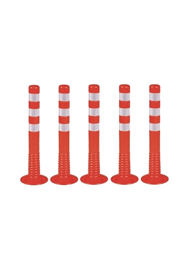 Lorex  Lr-0125 75 CM Şerit Ayırıcı İleri Trafik Delinatör - 5'li