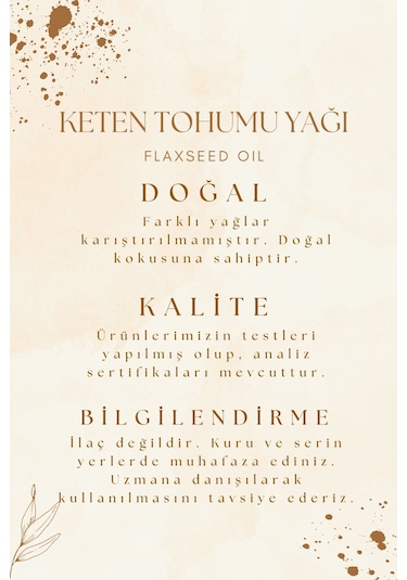 Beauty Voice %100 Saf Keten Tohumu Yağı 2li Set - Losyon Şişe