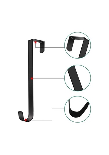 Qingmipy Çok Amaçlı Dekoratif Kapı Askısı - Dayanıklı Ve Pratik Ev Aksesuarı Çok Renkli