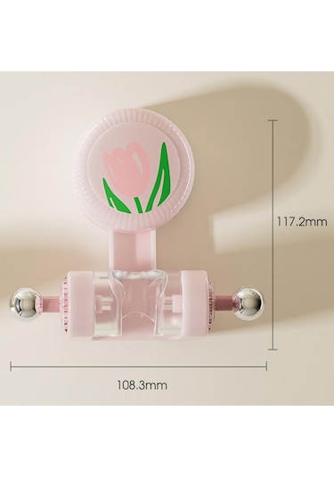 Suntek Duş Başlığı Tutucu Banyo Sprey Apartman Otel Tuvalet Pembe