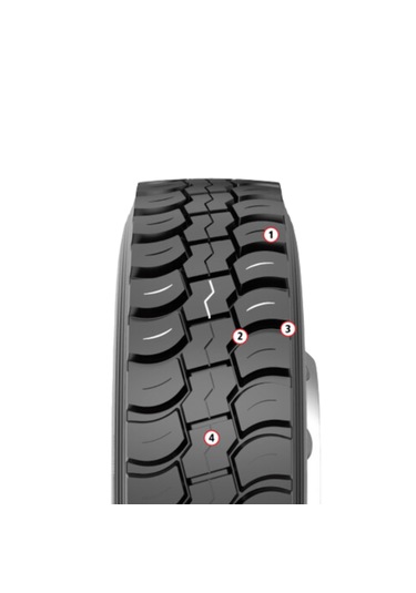 Ralson Rdc56 295/80r22.5 152/148k Çekiş Aksı Lastiği